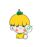 Yellow Pineapple（個別スタンプ：34）