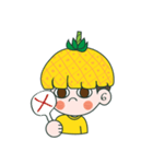 Yellow Pineapple（個別スタンプ：35）