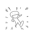 His name is Jason.（個別スタンプ：5）