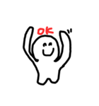 WhitePeoples（個別スタンプ：7）