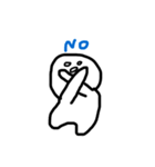 WhitePeoples（個別スタンプ：8）