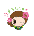Cutie Hula girl Sticker（個別スタンプ：11）