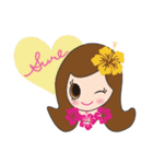 Cutie Hula girl Sticker（個別スタンプ：19）