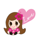 Cutie Hula girl Sticker（個別スタンプ：20）