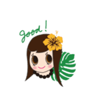 Cutie Hula girl Sticker（個別スタンプ：21）