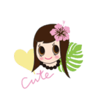 Cutie Hula girl Sticker（個別スタンプ：24）