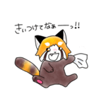 レッサーパンダの「れちゃまる」（個別スタンプ：8）