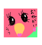指描きインコ2（個別スタンプ：11）