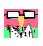指描きインコ2（個別スタンプ：12）