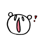 表情豊かベア（個別スタンプ：35）