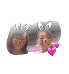 姉妹の可愛いスタンプ（個別スタンプ：7）