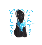 blackcat aloha（個別スタンプ：7）