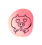 Pig paper（個別スタンプ：2）