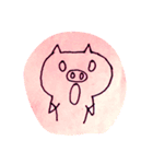 Pig paper（個別スタンプ：3）