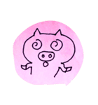 Pig paper（個別スタンプ：4）