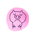 Pig paper（個別スタンプ：8）