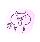 Pig paper（個別スタンプ：15）