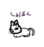 落書きシリーズ＊ねこ（個別スタンプ：16）