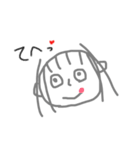 素朴なAyakoちゃん（個別スタンプ：8）