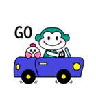 Fart monkey happy life（個別スタンプ：18）