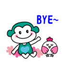 Fart monkey happy life（個別スタンプ：40）