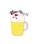 にわとりの師匠と僕（個別スタンプ：13）