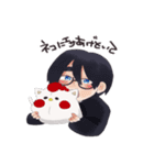 にわとりの師匠と僕（個別スタンプ：39）