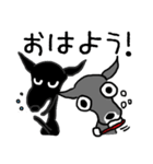 イタリアングレイハウンド チモ＆モナ（個別スタンプ：4）