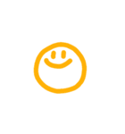 いろんな表情(単色)（個別スタンプ：1）