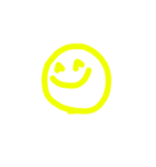 いろんな表情(単色)（個別スタンプ：4）