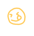 いろんな表情(単色)（個別スタンプ：12）