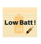Note Pad Sticker (Eng.)（個別スタンプ：22）