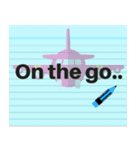 Note Pad Sticker (Eng.)（個別スタンプ：29）