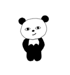 恐怖のパンダ（個別スタンプ：8）