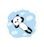 恐怖のパンダ（個別スタンプ：21）