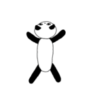 恐怖のパンダ（個別スタンプ：31）