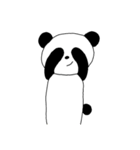 恐怖のパンダ（個別スタンプ：33）