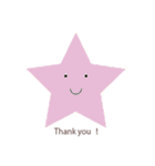 The simple shape（個別スタンプ：13）