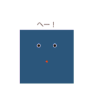The simple shape（個別スタンプ：14）
