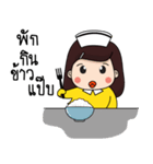 We're a little duck nurse（個別スタンプ：10）