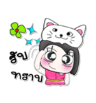 Miss. LaLa. Love Cat..^^！！（個別スタンプ：3）