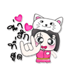 Miss. LaLa. Love Cat..^^！！（個別スタンプ：4）