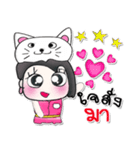 Miss. LaLa. Love Cat..^^！！（個別スタンプ：39）