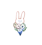 まいにちうさぎちゃん（個別スタンプ：4）