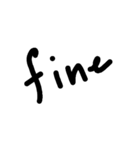 Simple Letters（個別スタンプ：1）