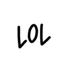 Simple Letters（個別スタンプ：5）
