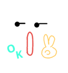 顔返事（個別スタンプ：1）