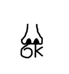 鼻毛スタンプ（個別スタンプ：1）