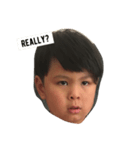 Chubby boy on run（個別スタンプ：1）