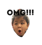 Chubby boy on run（個別スタンプ：2）